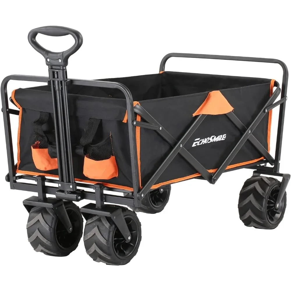 Heavy Duty 350 Lbs Capacity Collapsible Wagon, Outdoor Folding Camping Grocery Portable Utility Cart, Adjustable Rolling Carts
Heavy Duty 350 Lbs Capacity Collapsible Wagon, Outdoor Folding Camping Grocery Portable Utility Cart, Adjustable Rolling Carts