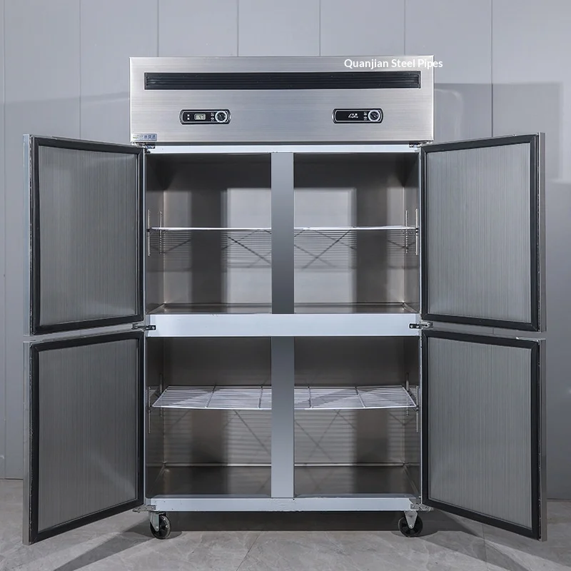 Commercial Beverage Fruit Vegetable Freezer Supermarket Refrigerated Fresh-keeping Cabinet Four/6-door Stainless Steel Digital
Commercial Beverage Fruit Vegetable Freezer Supermarket Refrigerated Fresh-keeping Cabinet Four/6-door Stainless Steel Digital