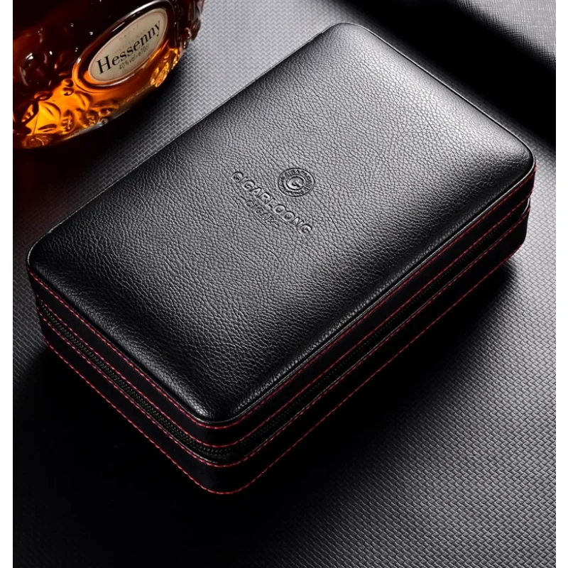 Humidor Portable Zipper Bag Four Pack Alcoholized Moisturizing Smoking Set Cedar Wood Gift Box Travel
Humidor Portable Zipper Bag Four Pack Alcoholized Moisturizing Smoking Set Cedar Wood Gift Box Travel