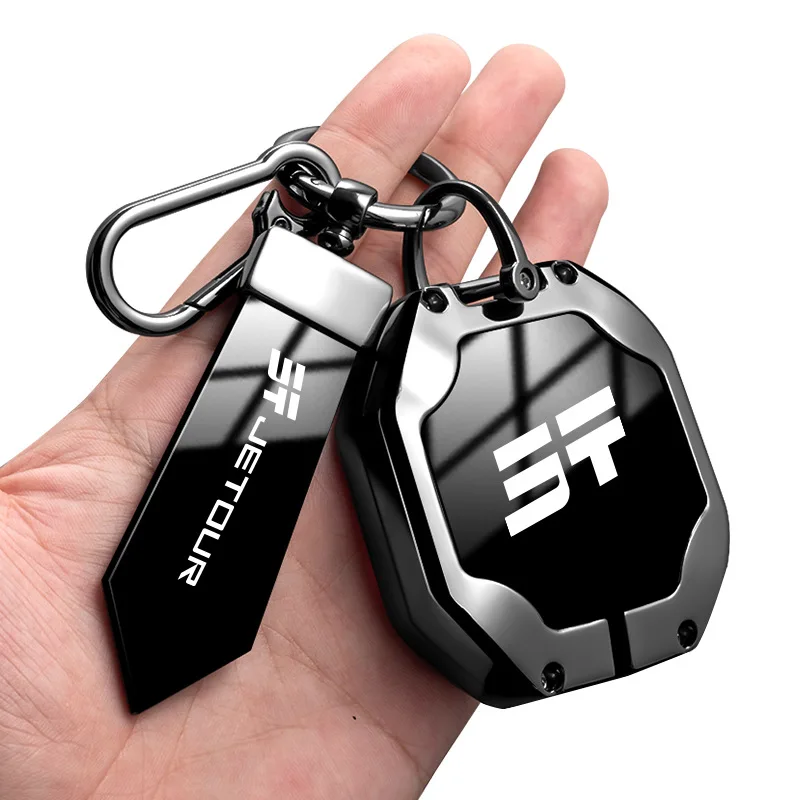Zinc Alloy Key Cover Case for Jetour Shanhai L7/X70 Plus/Shanhai T2/Dasheng IDM/Traveller (2023) - Key Fob Shell Key Bag Chain
Zinc Alloy Key Cover Case for Jetour Shanhai L7/X70 Plus/Shanhai T2/Dasheng IDM/Traveller (2023) - Key Fob Shell Key Bag Chain