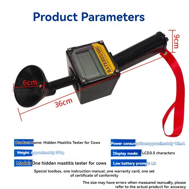 Hidden Cow Mastitis Detector Cow Livestock Mastitis Tester Mastitis Rapid Detector Cow Farm Nipple Detection
Hidden Cow Mastitis Detector Cow Livestock Mastitis Tester Mastitis Rapid Detector Cow Farm Nipple Detection