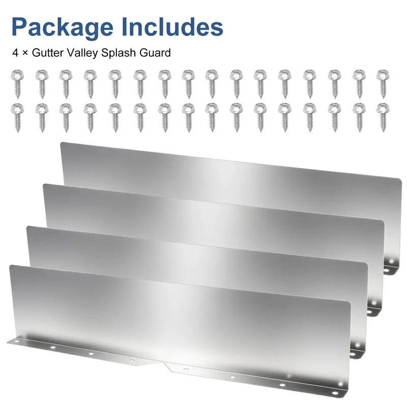 4 шт., брызговик для дождевой долины, защита от дождя, защита для капельного желоба, защита для капельного желоба для дома, угловые крысы для черепицы
4 шт., брызговик для дождевой долины, защита от дождя, защита для капельного желоба, защита для капельного желоба для дома, угловые крысы для черепицы