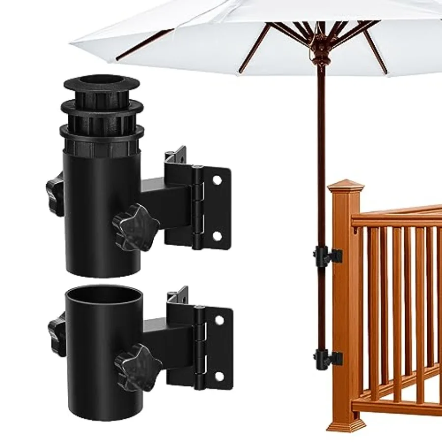 Deck Umbrella Mount, Stainless Steel Patio Umbrella Holder, Heavy Duty Outdoor Umbrella Bracket Clamp, Fit Max OD 2 inch,Multip
Deck Umbrella Mount, Stainless Steel Patio Umbrella Holder, Heavy Duty Outdoor Umbrella Bracket Clamp, Fit Max OD 2 inch,Multip
