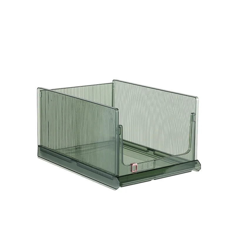 Storage basket household large-capacity drawer type transparent finishing box
Storage basket household large-capacity drawer type transparent finishing box