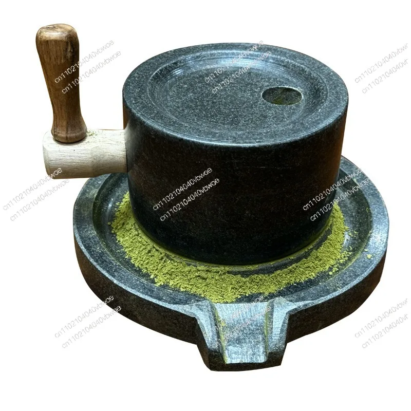 Bluestone small tea mill, Song Dynasty tea stone mill, hand-milled tea ware, matcha stone mill
Bluestone small tea mill, Song Dynasty tea stone mill, hand-milled tea ware, matcha stone mill