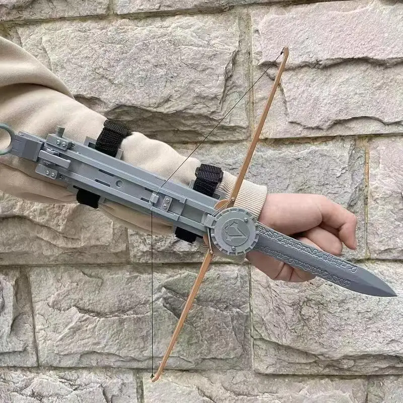 Assassin's Creed Mirage Hidden Blade, 2-in-1 Hidden Blade & Bowstring Dual Play Modes, Role-Playing Prop, Festival Collection
Assassin's Creed Mirage Hidden Blade, 2-in-1 Hidden Blade & Bowstring Dual Play Modes, Role-Playing Prop, Festival Collection