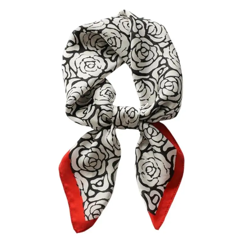 31BB French Silk Scarf with Camellia Flower Pattern Multipurpose Neck Wrap Square Shawl Bag Band for Women Dresses
31BB French Silk Scarf with Camellia Flower Pattern Multipurpose Neck Wrap Square Shawl Bag Band for Women Dresses