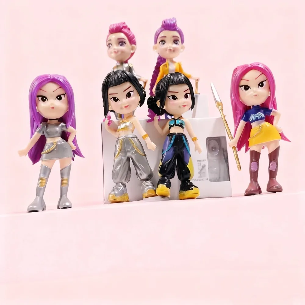 6 pieces/set Anime kpop Demon Hunt blind box series Figure Figurine Toy Desk Statues Ornament Christmas Kid Gifts
6 pieces/set Anime kpop Demon Hunt blind box series Figure Figurine Toy Desk Statues Ornament Christmas Kid Gifts