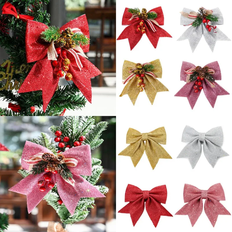 Christmas Bow Showcase Christmas Tree Decoration Pendant Classroom Wall Decoration Wedding Room Decoration Material Package New
Christmas Bow Showcase Christmas Tree Decoration Pendant Classroom Wall Decoration Wedding Room Decoration Material Package New
