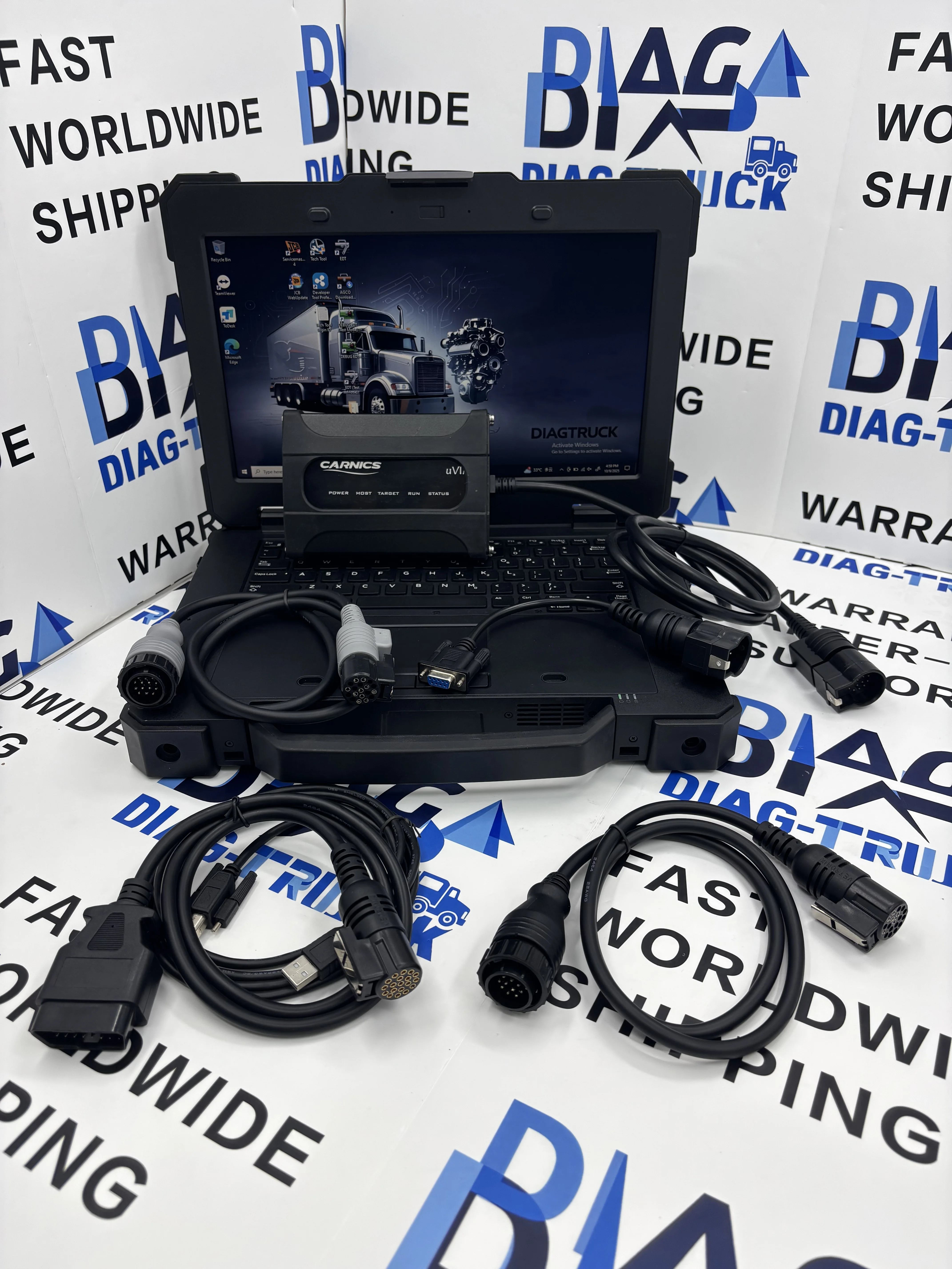 Original for DOOSAN uVIM Communication Interface Scanner Kit Heavy Duty Forklift Excavator Loader Diagnostic Tool with Software
Original for DOOSAN uVIM Communication Interface Scanner Kit Heavy Duty Forklift Excavator Loader Diagnostic Tool with Software