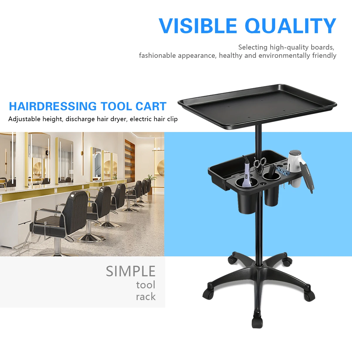 Поднос для салона на колесах, регулируемые лотки для парикмахеров, станции для салонов для парикмахеров, лотки для татуировок, тележка для спа-центров
Поднос для салона на колесах, регулируемые лотки для парикмахеров, станции для салонов для парикмахеров, лотки для татуировок, тележка для спа-центров