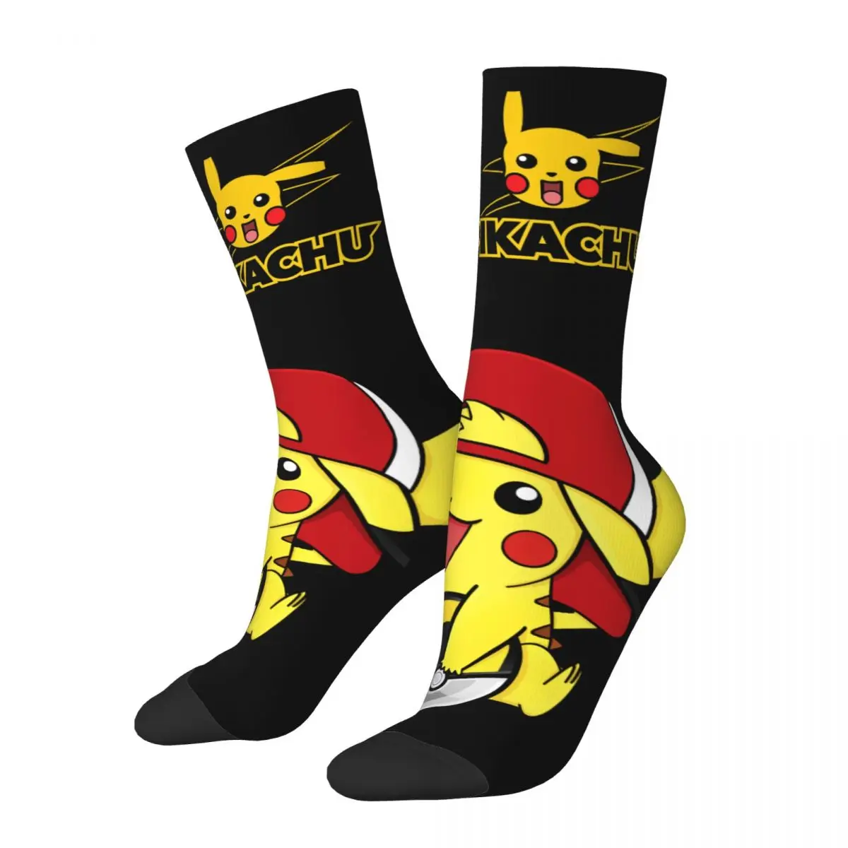 Забавные сумасшедшие носки для мужчин Популярные Аниме хип-хоп Harajuku Pikachu счастливые бесшовные узорные Компрессионные носки с принтом для мальчиков
Забавные сумасшедшие носки для мужчин Популярные Аниме хип-хоп Harajuku Pikachu счастливые бесшовные узорные Компрессионные носки с принтом для мальчиков