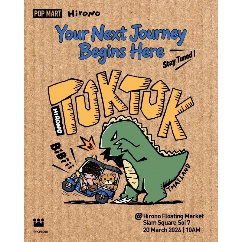 PO PMART Hirono Tuk-Tuk Driver Figure Overseas Limited Edition Trendy Toy creative surprise collection Holiday gift
PO PMART Hirono Tuk-Tuk Driver Figure Overseas Limited Edition Trendy Toy creative surprise collection Holiday gift