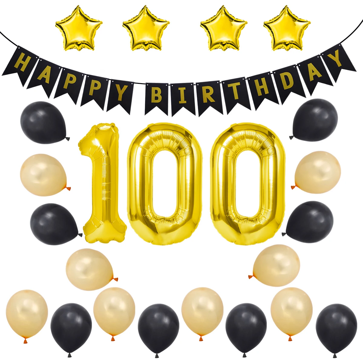 24 Pcs Aluminum Foil Balloons Geburtstagsballons Birthday Decorations Versatile Party Happy Goldene Luftballons Folienballon
24 Pcs Aluminum Foil Balloons Geburtstagsballons Birthday Decorations Versatile Party Happy Goldene Luftballons Folienballon