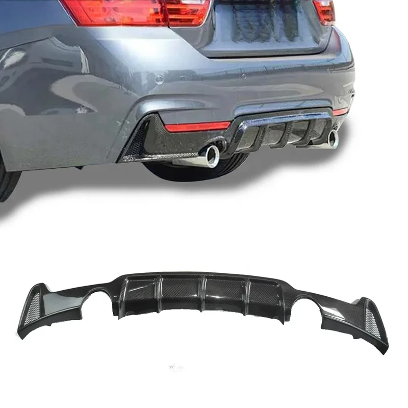 Factory Hot Selling Carbon Fiber Dual Exhaust Tips Rear Bumper Diffuser MP Style Fit 2014-2019 Models
Factory Hot Selling Carbon Fiber Dual Exhaust Tips Rear Bumper Diffuser MP Style Fit 2014-2019 Models