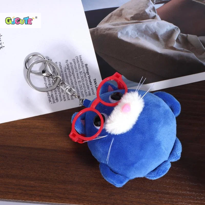 Cute Blue Kitten Plush Keychain Cartoon Stuffed Chubby Cat Doll Keyring Pendant Bag Charm Backpack Hanging Decoration Gifts
Cute Blue Kitten Plush Keychain Cartoon Stuffed Chubby Cat Doll Keyring Pendant Bag Charm Backpack Hanging Decoration Gifts