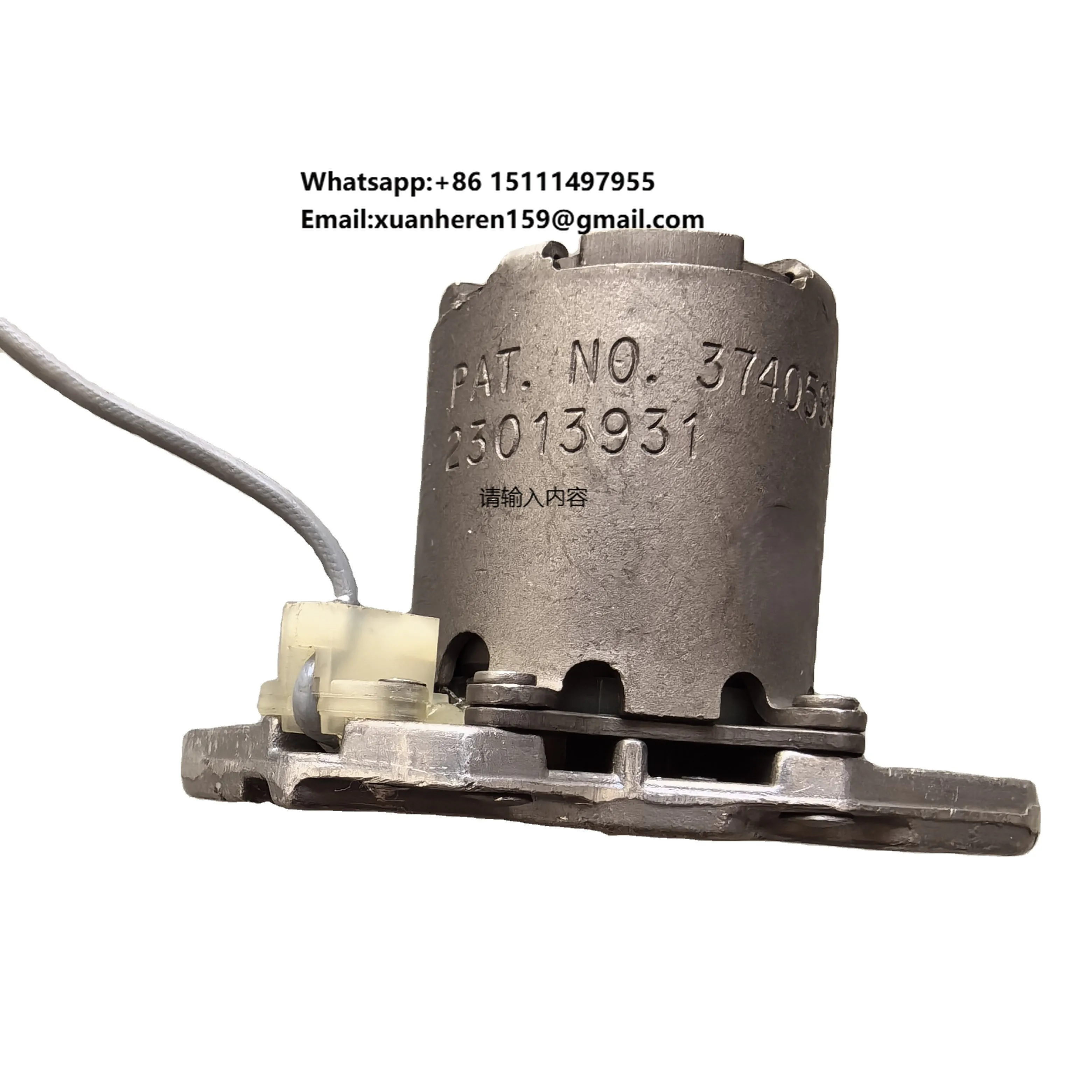 Aiwo Transmission Solenoid Valve Model 3000 23013931 12V 100% New for Construction & Mining Machinery
Aiwo Transmission Solenoid Valve Model 3000 23013931 12V 100% New for Construction & Mining Machinery