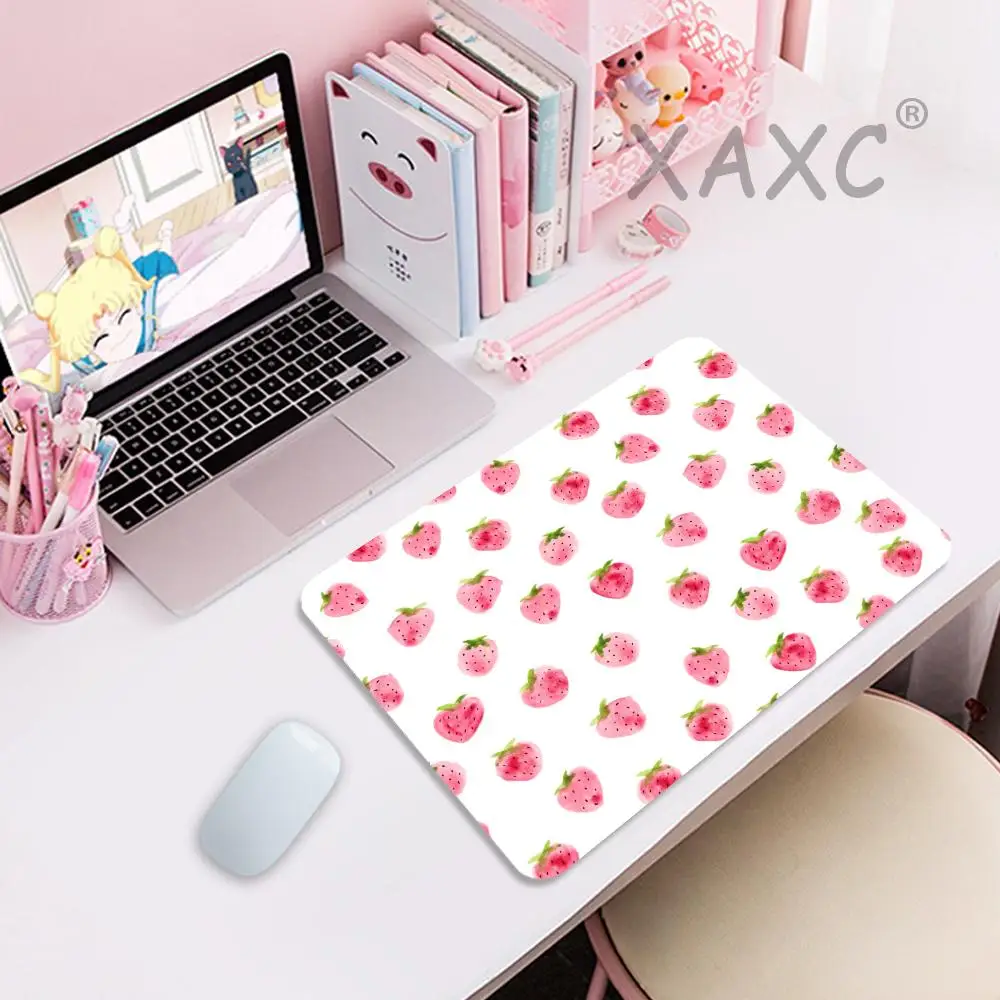 MousePad New Small size Desk Mat Cartoon lovely Gamer kawaii Fruit Cute Strawberry Home Office Decoration keyboard pad
MousePad New Small size Desk Mat Cartoon lovely Gamer kawaii Fruit Cute Strawberry Home Office Decoration keyboard pad