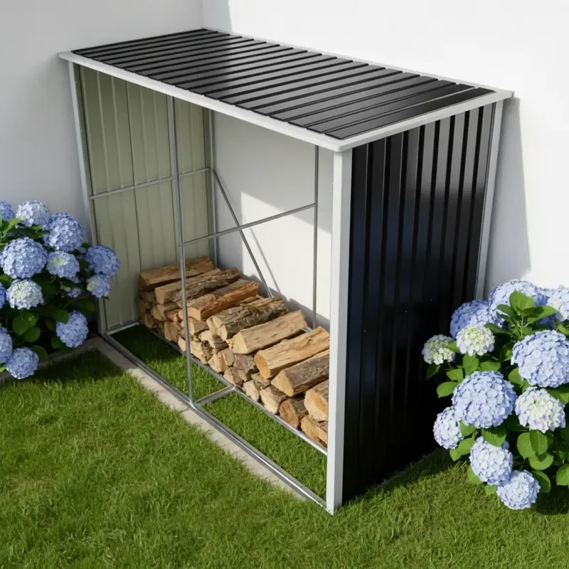 Outdoor Galvanized Steel Durable Firewood Garden Tools Storage Shed Rot Proof Easily Assembled Waterproof UV
Outdoor Galvanized Steel Durable Firewood Garden Tools Storage Shed Rot Proof Easily Assembled Waterproof UV