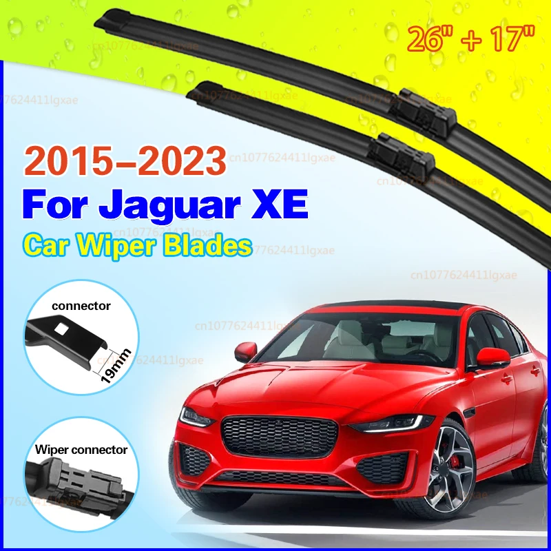For Jaguar XE 2015-2023 2016 2017 2018 2019 2020 2021 2022 Wiper Front Wiper Blades Windshield Windscreen Window Brush 26"+17"
For Jaguar XE 2015-2023 2016 2017 2018 2019 2020 2021 2022 Wiper Front Wiper Blades Windshield Windscreen Window Brush 26"+17"