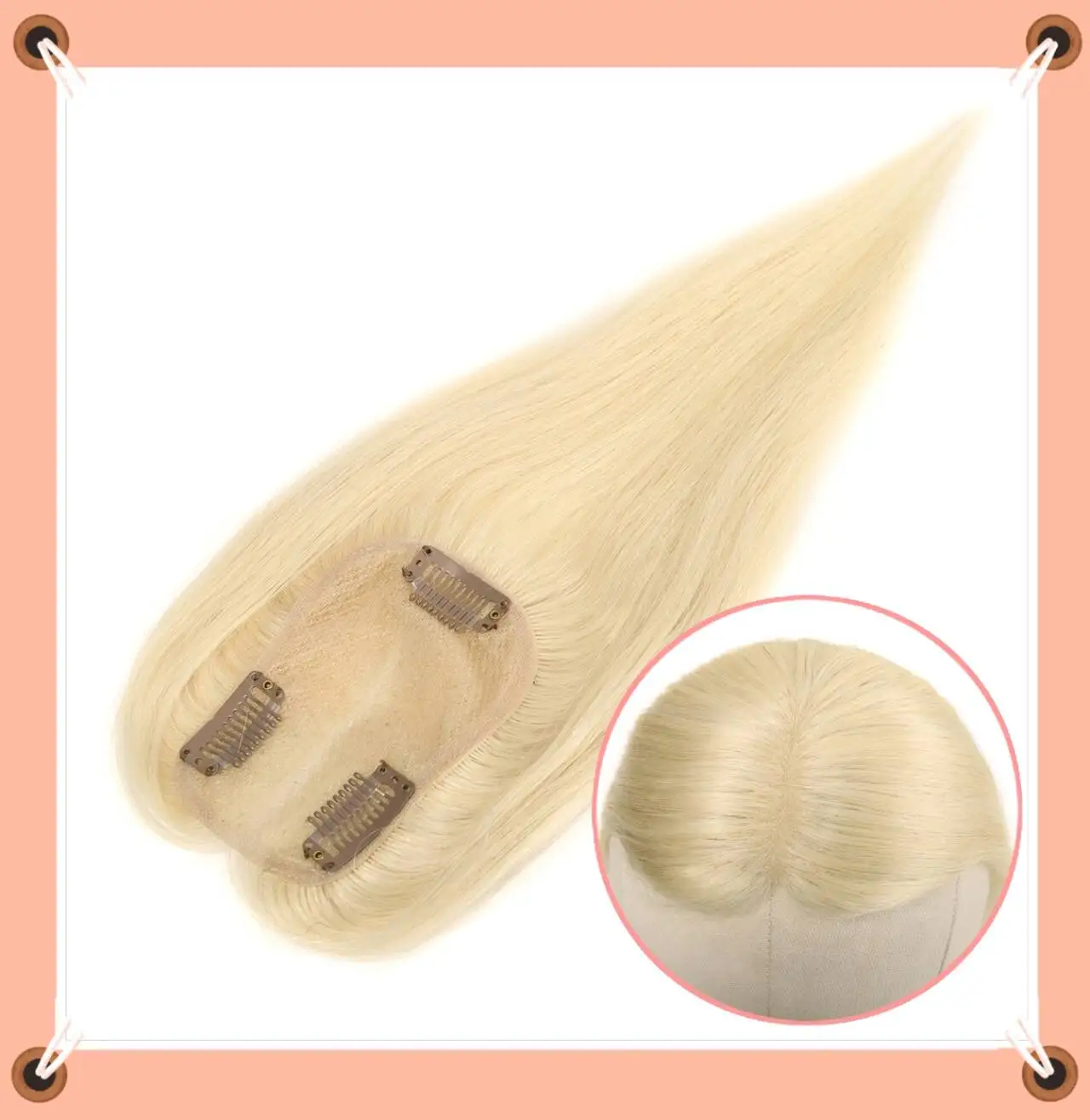 Swiss Lace Invisible Hair Toppers TUWC07 for Women Clip-In Natural Fringe Hairpieces Mild Hair Loss Volume Hand-Woven Human Hair
Swiss Lace Invisible Hair Toppers TUWC07 for Women Clip-In Natural Fringe Hairpieces Mild Hair Loss Volume Hand-Woven Human Hair