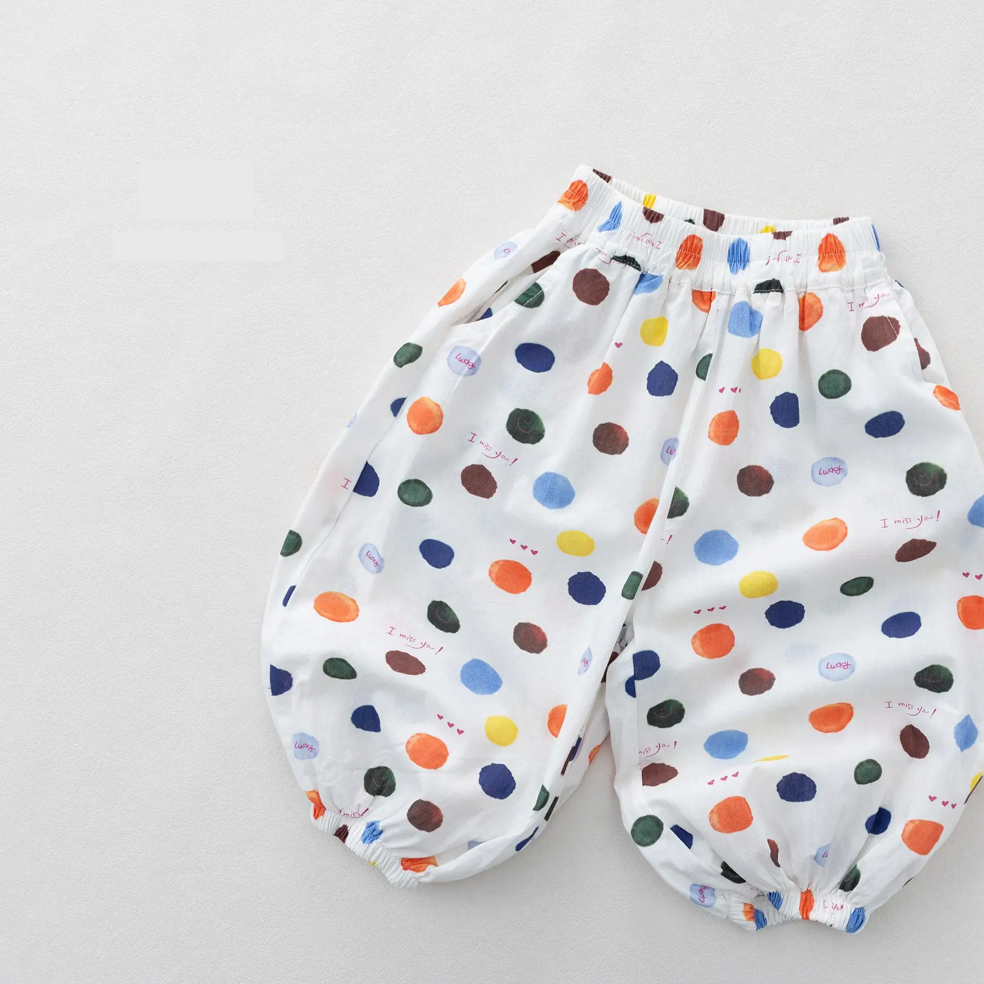 2026 Summer New Children Colored Dots Mosquito-proof Pants For Boys Girls Loose Trousers Thin Cotton Baby Casual Pants
2026 Summer New Children Colored Dots Mosquito-proof Pants For Boys Girls Loose Trousers Thin Cotton Baby Casual Pants