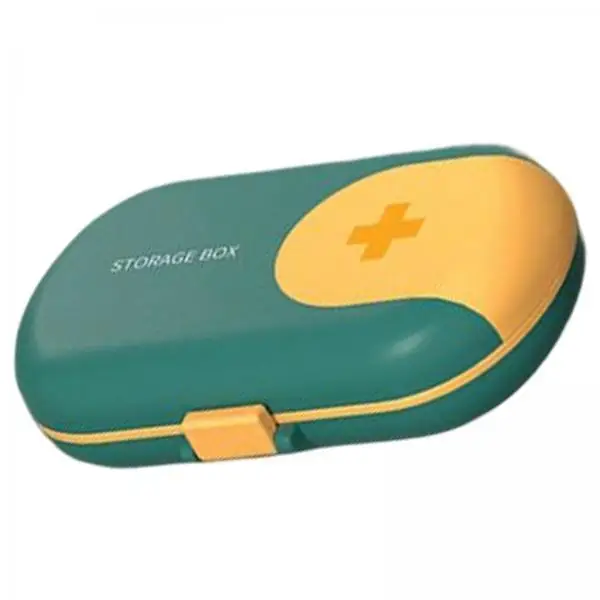 Medicine Storage Box Pill Splitter Detachable Weekly Pill Organizer Container 4 Grid Tablet Holder for Travel Office Home
Medicine Storage Box Pill Splitter Detachable Weekly Pill Organizer Container 4 Grid Tablet Holder for Travel Office Home