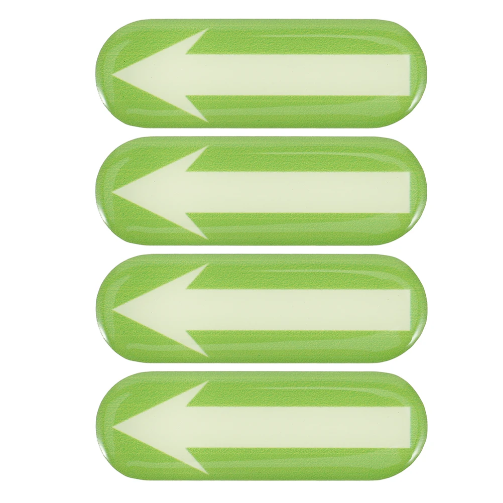 4Pcs Night Glow Arrow Stickers Luminous Directional Marking New Driver Car Positioning Adhesive Decals Driving Safety Indication 
4Pcs Night Glow Arrow Stickers Luminous Directional Marking New Driver Car Positioning Adhesive Decals Driving Safety Indication