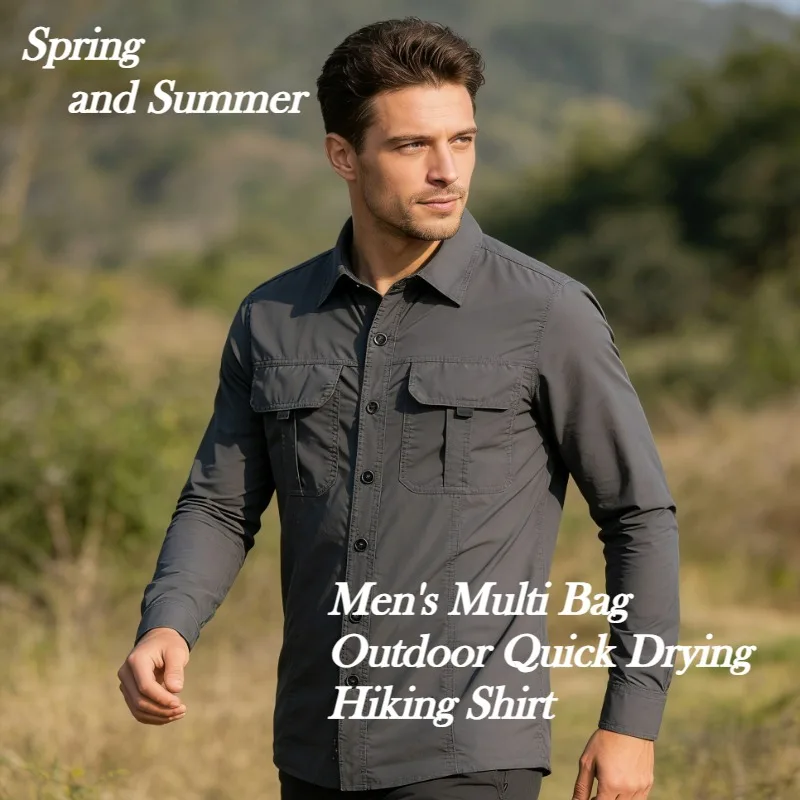 Мужские рубашки для активного отдыха, рабочая одежда, быстросохнущие, дышащие, для походов и кемпинга, с длинным рукавом
Мужские рубашки для активного отдыха, рабочая одежда, быстросохнущие, дышащие, для походов и кемпинга, с длинным рукавом