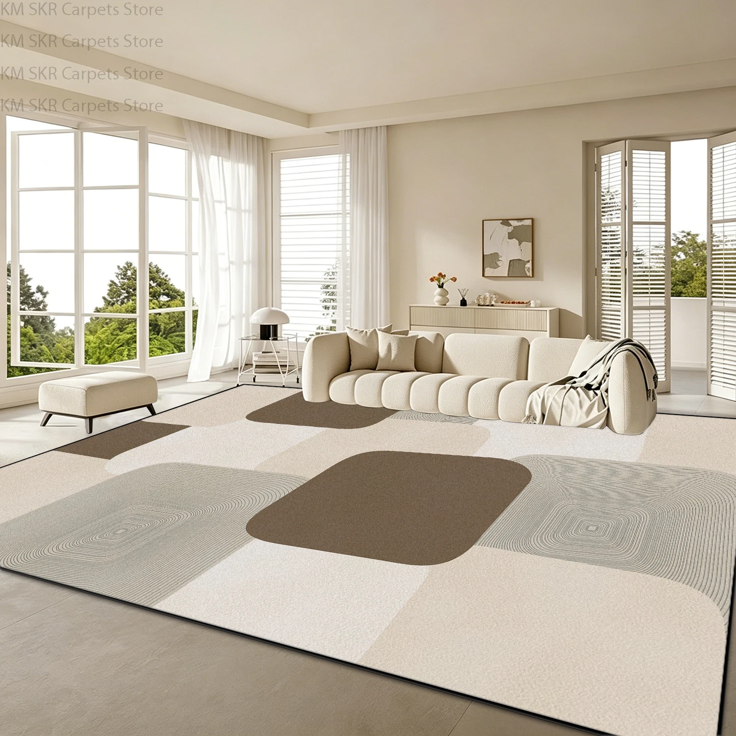 European Abstract Geometric Style Large Living Room Carpet Decoration Home Non-slip Washable Bedroom Mat Soft Fluffy Office Rug
European Abstract Geometric Style Large Living Room Carpet Decoration Home Non-slip Washable Bedroom Mat Soft Fluffy Office Rug
