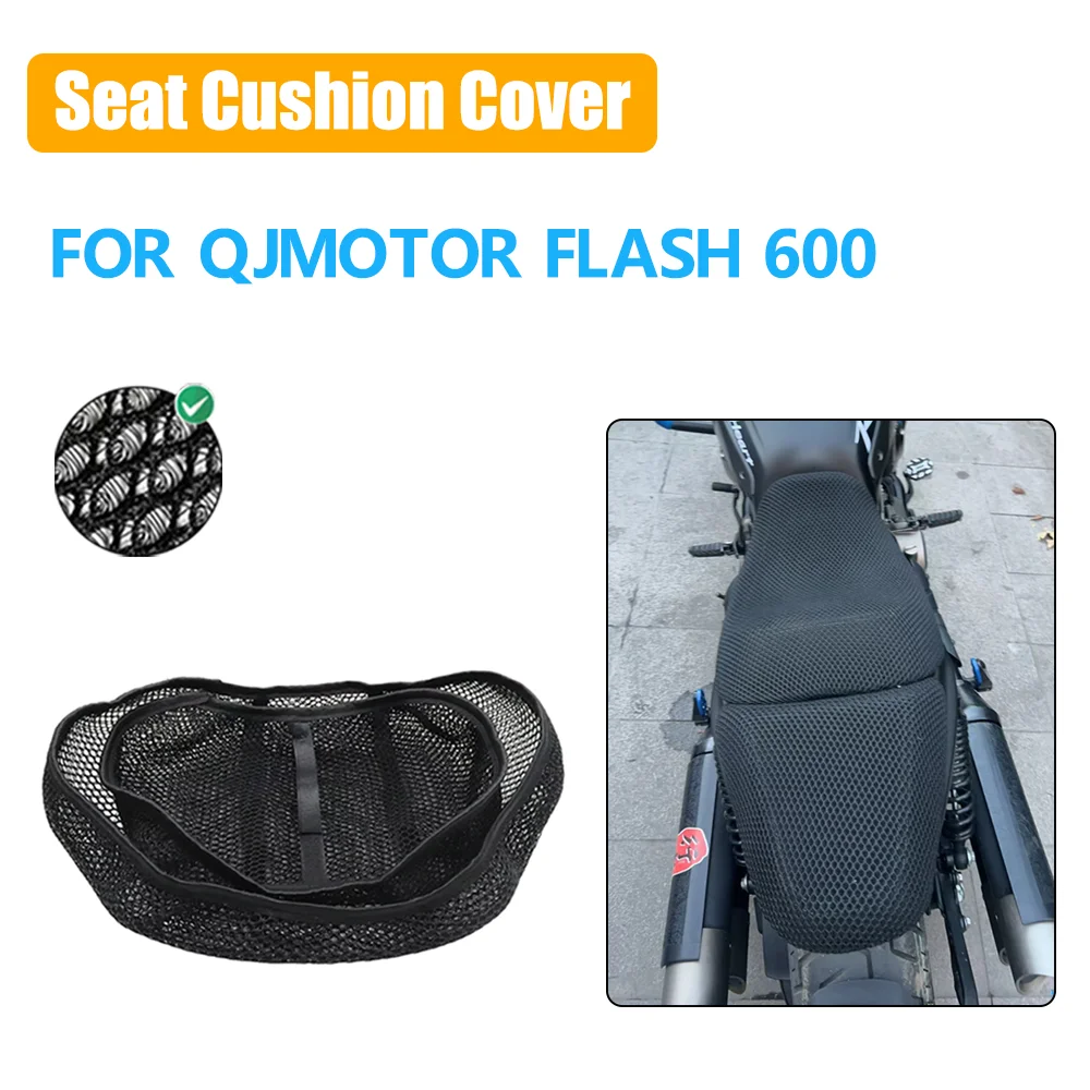For QJMOTOR FLASH 600 Motorcycle 3D Mesh Fabric Cushion Breathable Waterproof Protection Seat Cover
For QJMOTOR FLASH 600 Motorcycle 3D Mesh Fabric Cushion Breathable Waterproof Protection Seat Cover