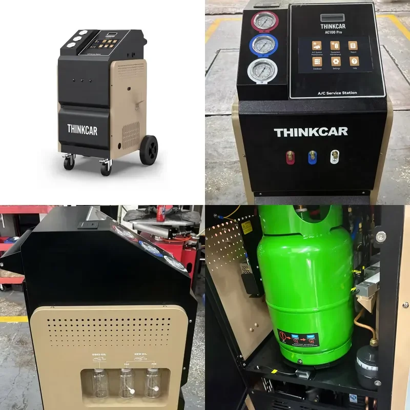 hot Automatic Automotive Air Conditioning Washing Machine AC100pro Refrigerant Recovery and Filling Machine R134a/1234yf
hot Automatic Automotive Air Conditioning Washing Machine AC100pro Refrigerant Recovery and Filling Machine R134a/1234yf
