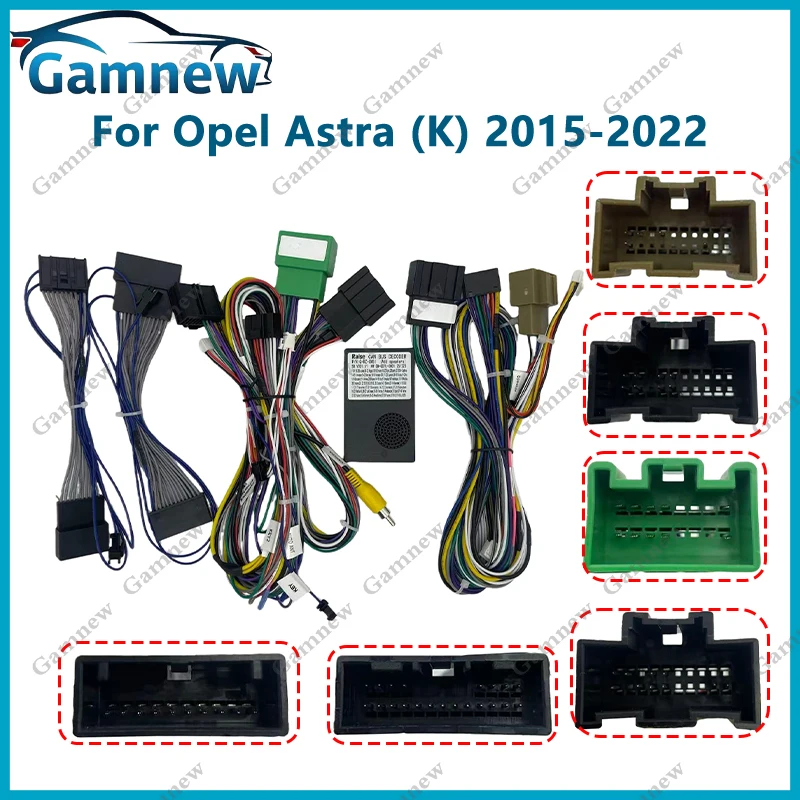 Car 16pin Wiring Harness Adapter Canbus Box Decoder For Opel Astra (K) 2015-2022 Grandland 2017-2021 Android Radio Power Cable
Car 16pin Wiring Harness Adapter Canbus Box Decoder For Opel Astra (K) 2015-2022 Grandland 2017-2021 Android Radio Power Cable