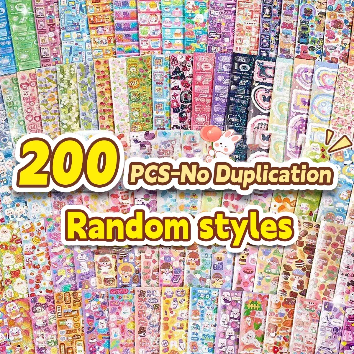 20-200 PCS Kawaii Goo Card Stickers Cute Cartoon Laser Stickers for Diary Kids DIY School Stationery No Repeat Designs 스티커
20-200 PCS Kawaii Goo Card Stickers Cute Cartoon Laser Stickers for Diary Kids DIY School Stationery No Repeat Designs 스티커