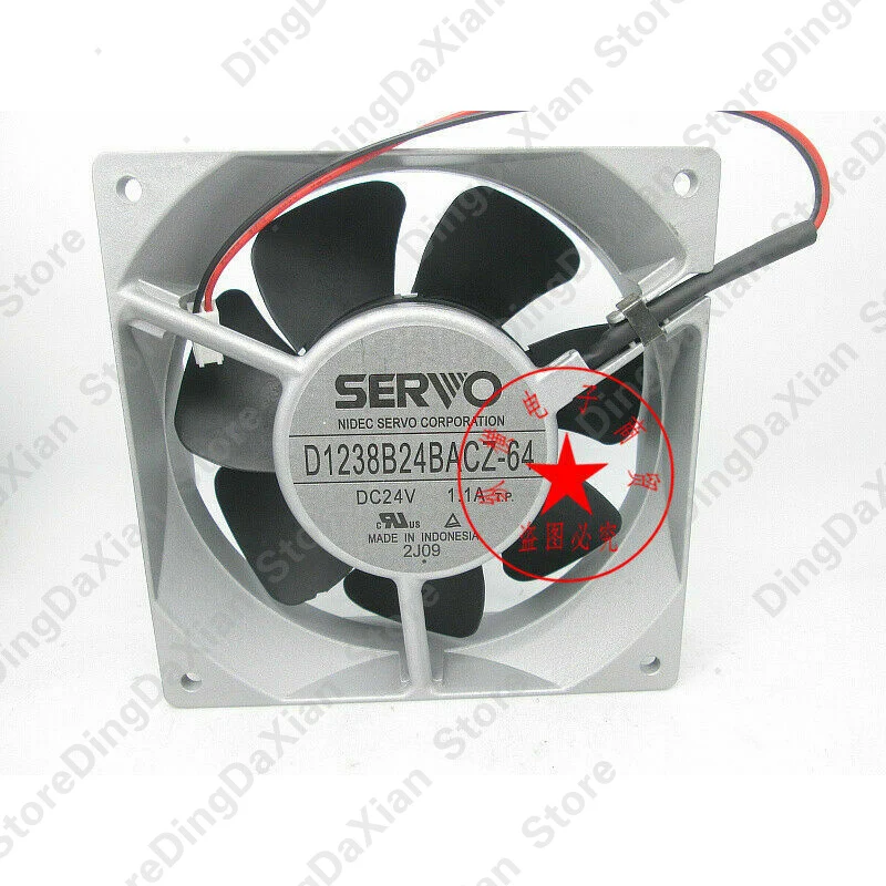 D 1PCS For SERVO D1238B24BACZ-64 Cooling Fan 24V 1.1A 12CM Aluminum Frame Inverter New
D 1PCS For SERVO D1238B24BACZ-64 Cooling Fan 24V 1.1A 12CM Aluminum Frame Inverter New