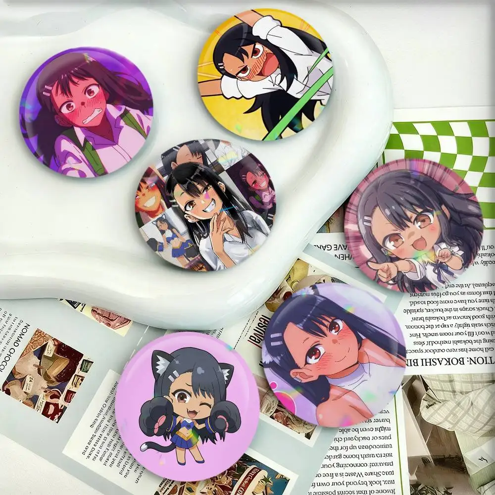1pc Nagatoro Hayase Anime Badges 25 32 44 58 75 mm Round Fans Collect Friends Gifts Brooch Souvenir
1pc Nagatoro Hayase Anime Badges 25 32 44 58 75 mm Round Fans Collect Friends Gifts Brooch Souvenir