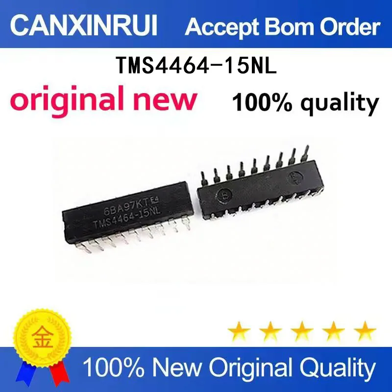 (5-100 pieces)Brand new original TMS4464-15NL TMS4464 DIP-16 chip in stock
(5-100 pieces)Brand new original TMS4464-15NL TMS4464 DIP-16 chip in stock