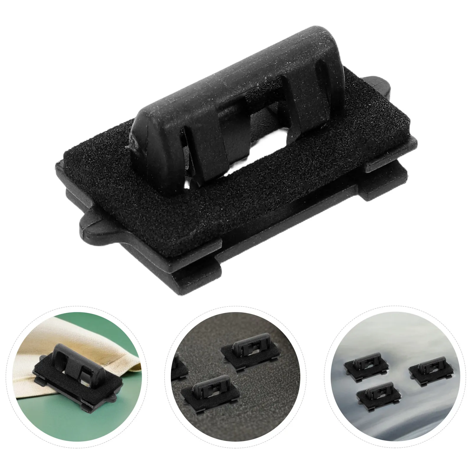 10Pcs Automotive Headliner Clamps Black Plastic Retainer Car Interior Roof Liner Clips Sagging Repair Fasteners Compatible
10Pcs Automotive Headliner Clamps Black Plastic Retainer Car Interior Roof Liner Clips Sagging Repair Fasteners Compatible