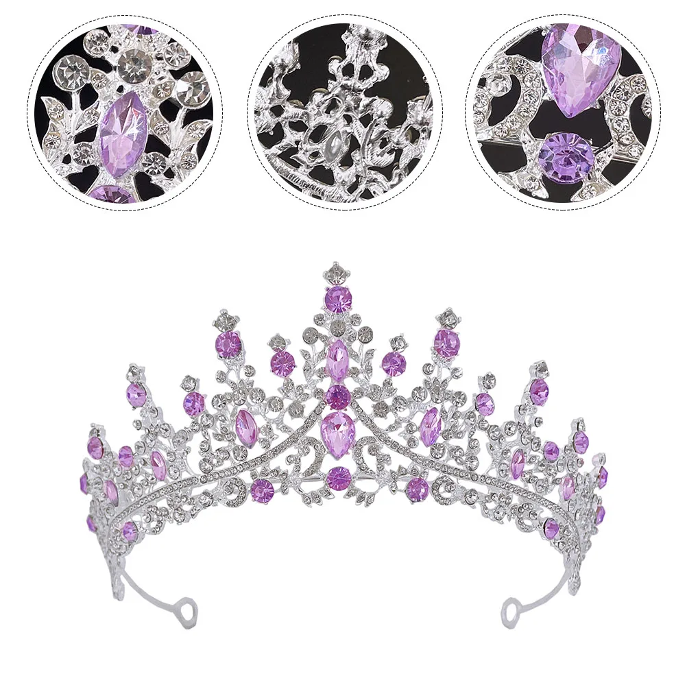 Crystal Crown Party Headband Tiara Headbands for Women Tiaras Clothing Bridal Hair Decor Bride Wedding Zinc Alloy
Crystal Crown Party Headband Tiara Headbands for Women Tiaras Clothing Bridal Hair Decor Bride Wedding Zinc Alloy