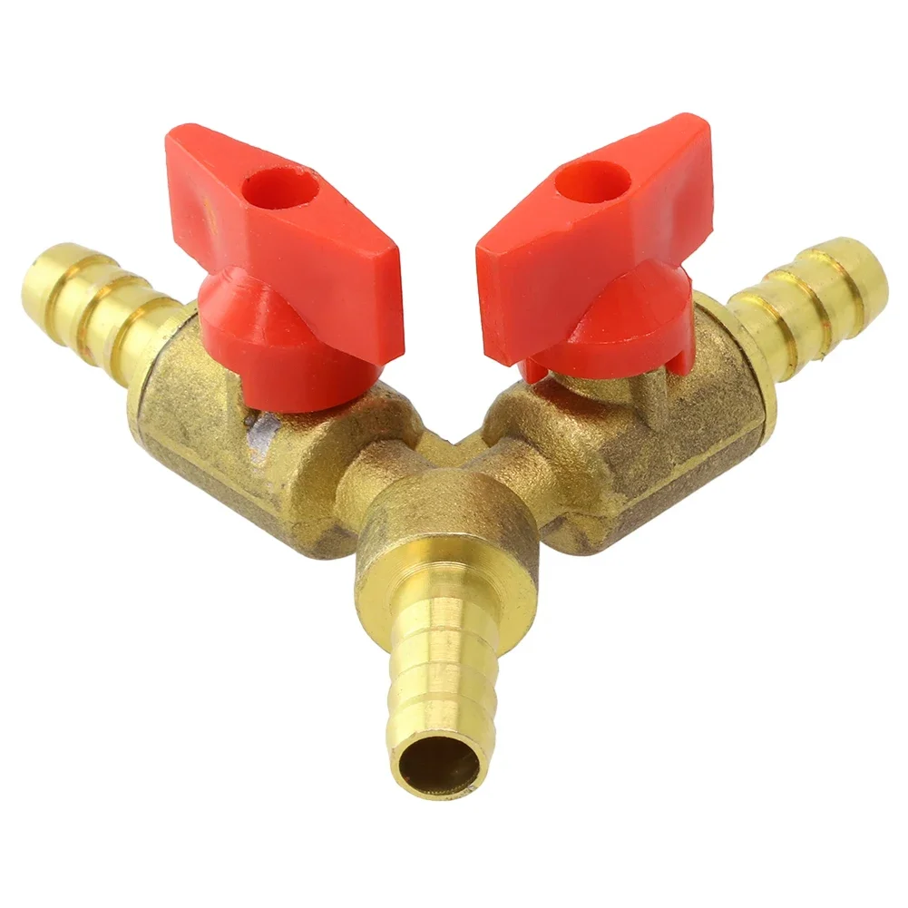 Shut Off Ball Valve Brass Valve 8mm/10mm Pneumatic Fittings Water Pipe Fittings 3-Way Brass Material Aquarium Supplies
Shut Off Ball Valve Brass Valve 8mm/10mm Pneumatic Fittings Water Pipe Fittings 3-Way Brass Material Aquarium Supplies