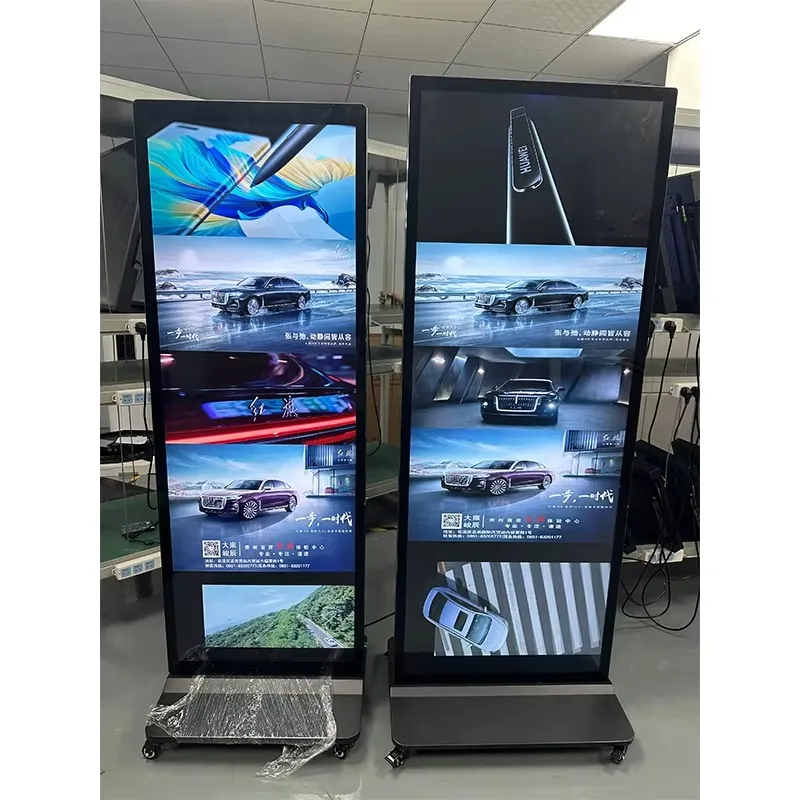 43/55/69/75/86 Inch Lcd Advertising Display Floor Standing Outdoor Electronic Totem Kiosk Touch Screen Digital Signage
43/55/69/75/86 Inch Lcd Advertising Display Floor Standing Outdoor Electronic Totem Kiosk Touch Screen Digital Signage