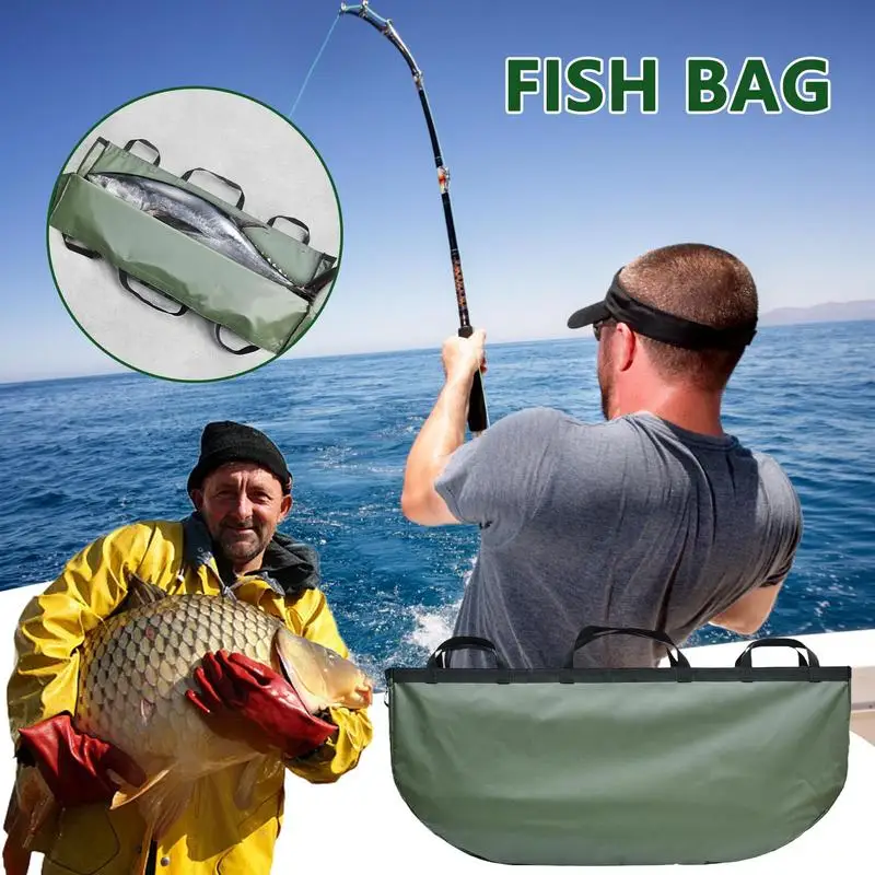 Insulated Fish Bag Large Capacity Fishing Cooler Bag Waterproof Bass Container Breathable Angling Supplies For Tournament
Insulated Fish Bag Large Capacity Fishing Cooler Bag Waterproof Bass Container Breathable Angling Supplies For Tournament