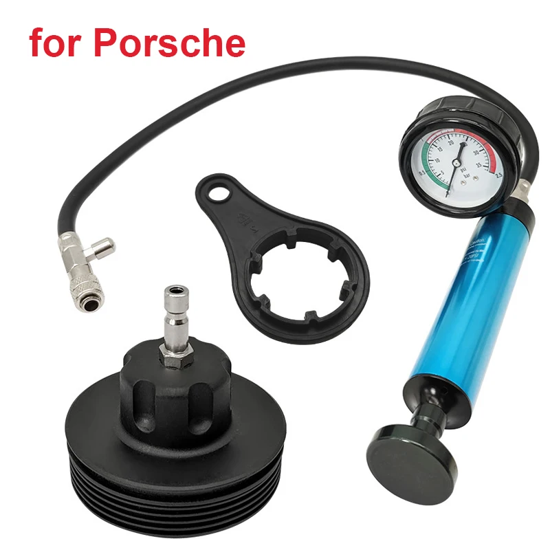 Engine Water Tank Cooling Antifreeze Tool Water Tank Leakage Connector Water Tank Cover Pressure Test Tool For Porsche 718
Engine Water Tank Cooling Antifreeze Tool Water Tank Leakage Connector Water Tank Cover Pressure Test Tool For Porsche 718