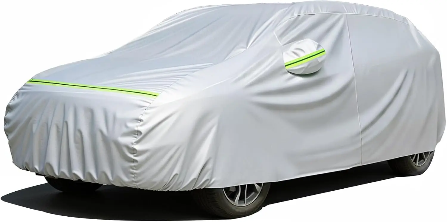 Hatchback Car Cover Waterproof All Weather for VW Golf Ford Fiesta Honda Fit Outdoor Sun Rain Protection Universal Fit 157-171
Hatchback Car Cover Waterproof All Weather for VW Golf Ford Fiesta Honda Fit Outdoor Sun Rain Protection Universal Fit 157-171