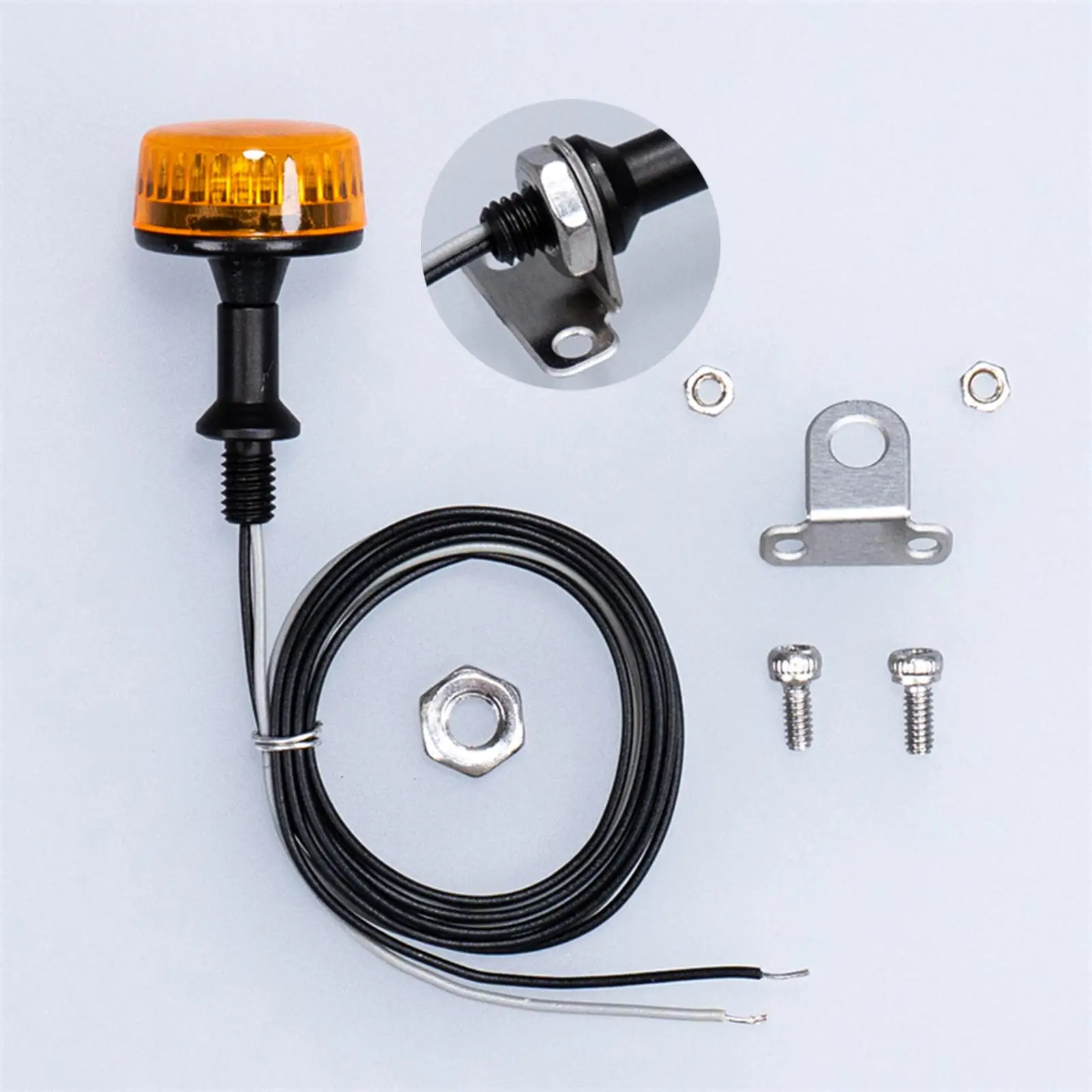 RC Car LED 360 Rotating Light 5V Multi Function Warning Lamp Flashing Light for Tamiya 1/14 RC Model Car Vehicles Accessory
RC Car LED 360 Rotating Light 5V Multi Function Warning Lamp Flashing Light for Tamiya 1/14 RC Model Car Vehicles Accessory