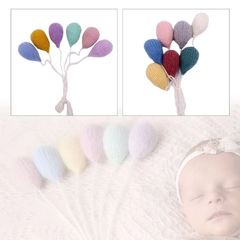 Newborn Photography Props Colorful Knitted Balloon Set Baby Photoshooting Props DIY Photo Backdrop Decors Shower Gift
Newborn Photography Props Colorful Knitted Balloon Set Baby Photoshooting Props DIY Photo Backdrop Decors Shower Gift