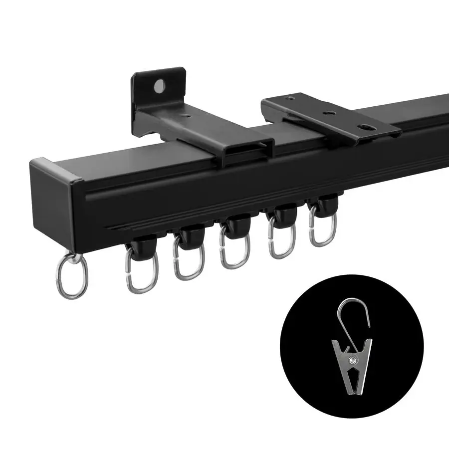 Потолочный карниз для штор, настенный и потолочный, усиленный, для разделения комнат, для душевых кабин, для автодомов, потолочные раздвижные направляющие
Потолочный карниз для штор, настенный и потолочный, усиленный, для разделения комнат, для душевых кабин, для автодомов, потолочные раздвижные направляющие