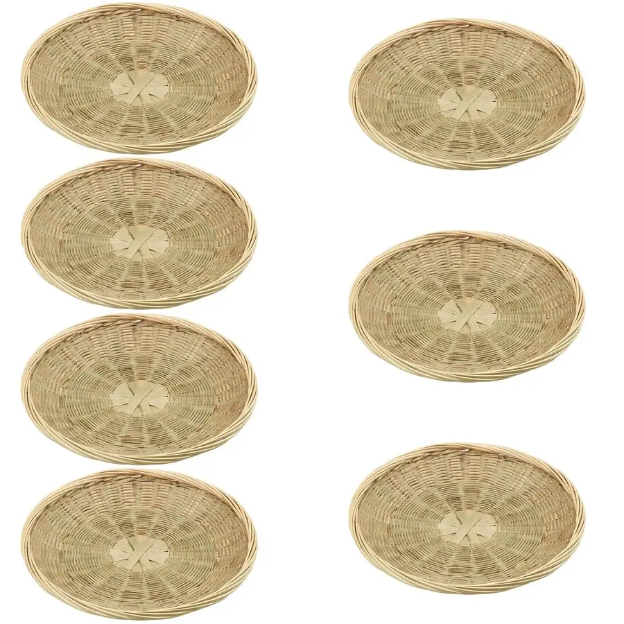 Набор из 7 бамбуковых подставок для бумажных тарелок, 9,8 дюймов, ручной работы, плетеные подставки для тарелок для вечеринок, пикников и барбекю, многоразовые.
Набор из 7 бамбуковых подставок для бумажных тарелок, 9,8 дюймов, ручной работы, плетеные подставки для тарелок для вечеринок, пикников и барбекю, многоразовые.