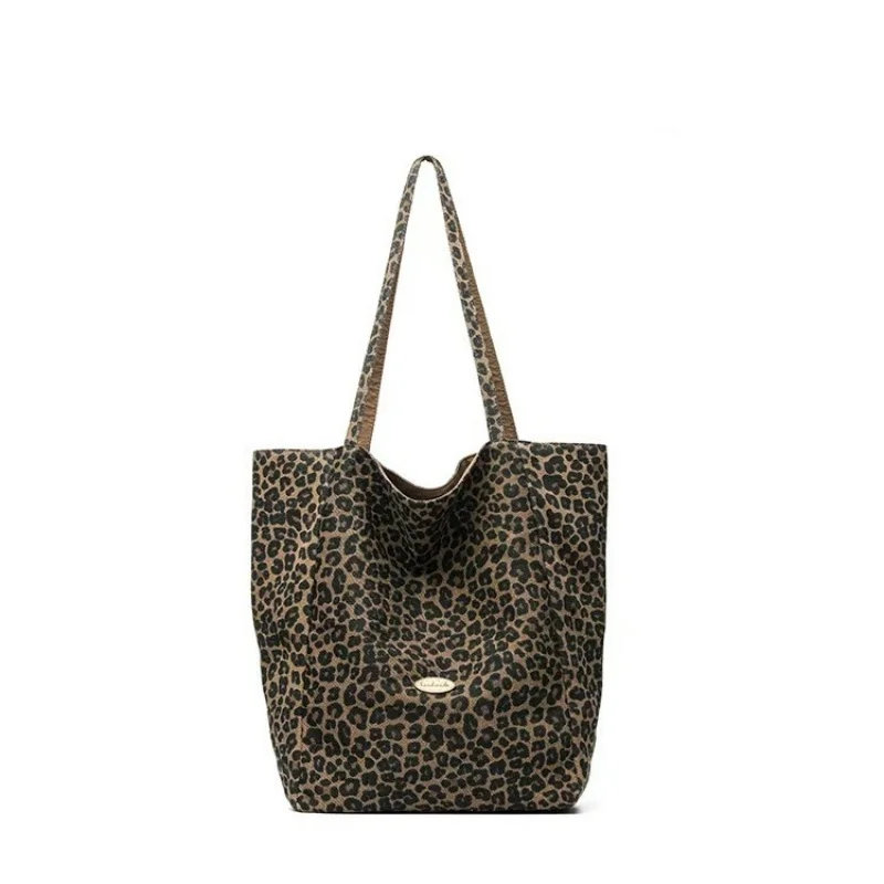 Leopard Print Canvas Bag, Shoulder Bag, Large Capacity Tote Bag
Leopard Print Canvas Bag, Shoulder Bag, Large Capacity Tote Bag
