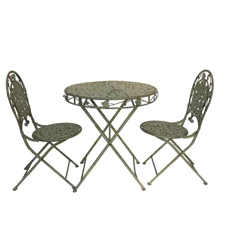 Old tables and chairs Nordic wrought iron foldable leisure balcony outdoor courtyard villa three-piece combination outdoor
Old tables and chairs Nordic wrought iron foldable leisure balcony outdoor courtyard villa three-piece combination outdoor